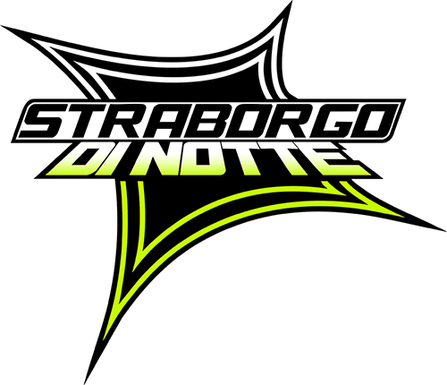 Logo StraBorgo di notte 2026